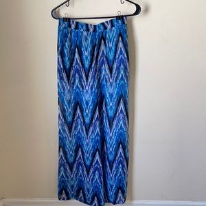 Bebe Tribal Palazzo Pant